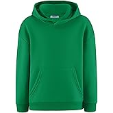 Arshiner Boys Hooded Sweatshirt Fleece Pullover Long Sleeve Warm Hoodies with Pocket for Kids 5-14 Years