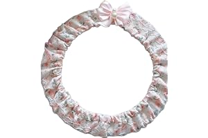 LANGJITIANYA Cross Stitch Hoop Grime Guard Embroidery Needlework Handiwork Grime Guard Diameter 7.87"-17.72" (8-9inch)