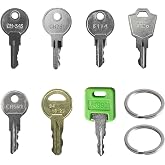 VIDABTE 7 Pentesting Master Key Set | MK9901 CH751 CH501 CH545 A126 84 16120 E114 RV Compartment Cargo Key