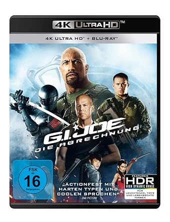 Gi Joe Die Abrechnung 4k Ultra Hd Blu Ray 2d Alemania