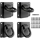 aHei 4 Pack Heavy Duty Tie Down Anchors Truck Bed Tie Downs Car Accessories Fit for 2015-2025 Ford F150 F250 F350 & Raptor 2026 Replace# FL3Z-99000A64-B & FL3Z-9928408-AB