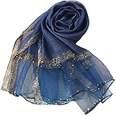 HURESON Womens Scarves Lightweight Silk Scarf Shawls and Wraps for Evening Dresses Summer Beach Wedding Shawl gifts