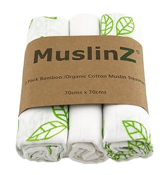 organic cotton muslin squares