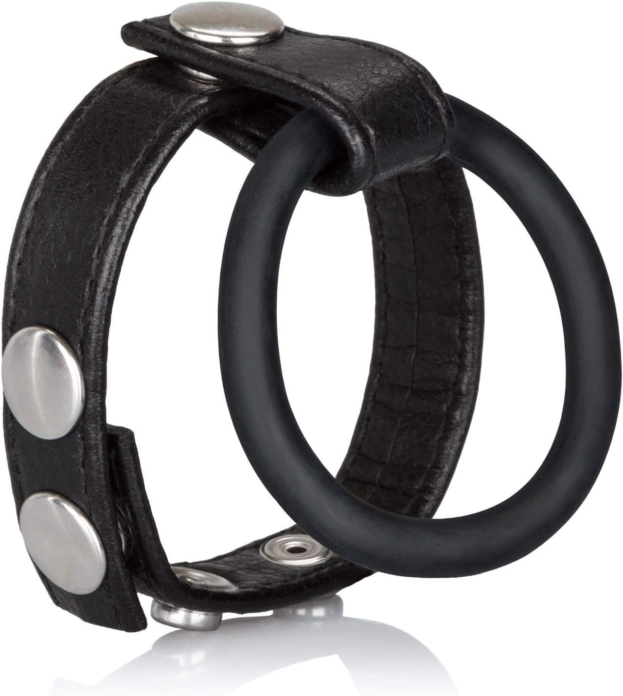 PeakSales FPV Leather Ball Medium Male Adjustable Leather Ring Improbable 7845