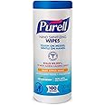 PURELL®, GOJ911112EA, Textured Sanitizing Wipes, 100 / Each, White