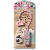 IF Book Lover's Reading Light - Floral, Pink