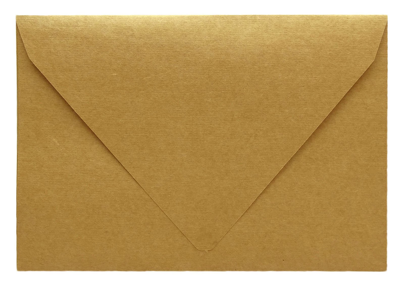 Darling Souvenir A7 Kraft Invitation Envelopes (5 1/4 x 7 1/4) Euro V-Flap 80 LBS Self-Adhesive Ideal for Invitations, Greeting Cards, RSVP, Photo, Wedding, Packs & Colors Available