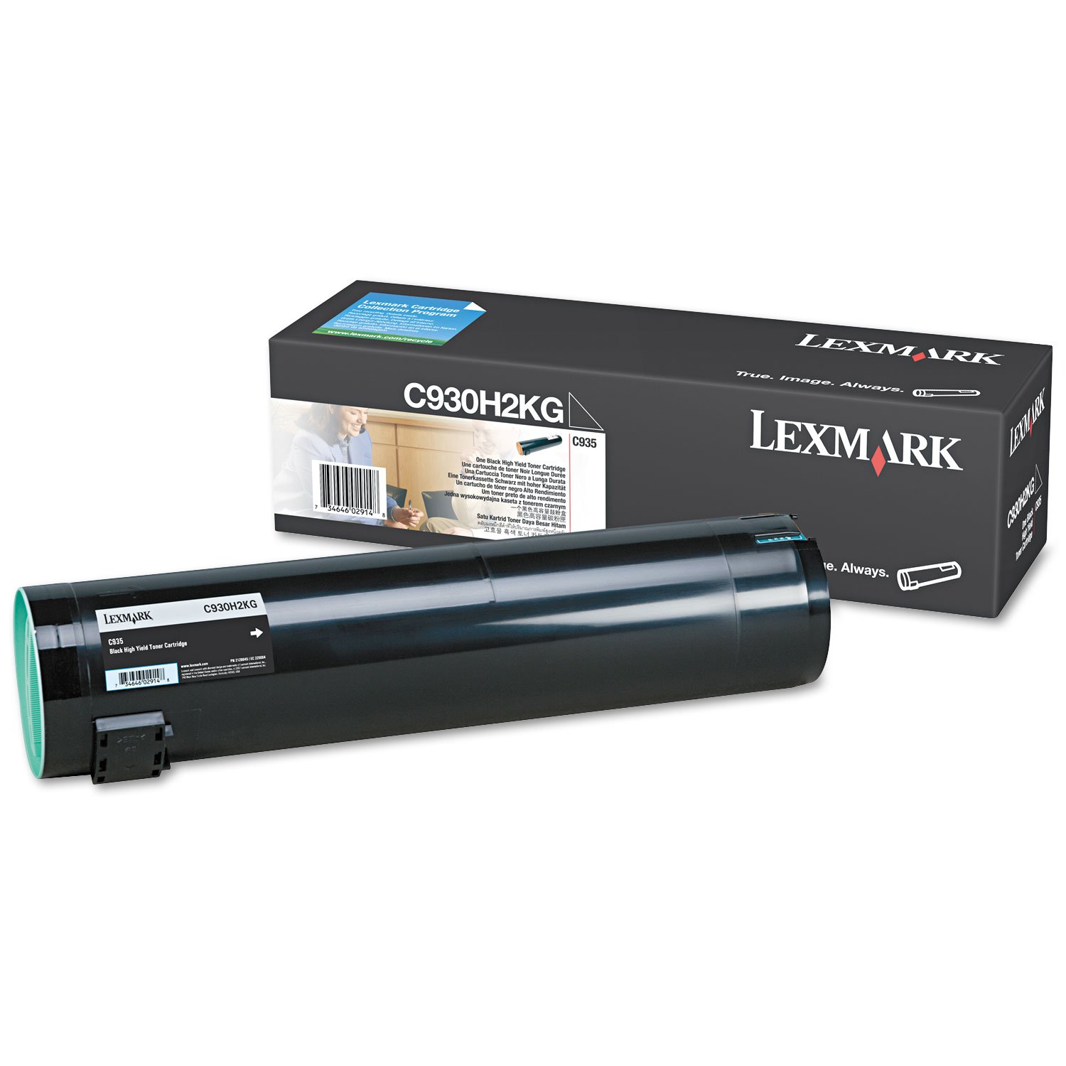 Lexmark C930H2KG laser toner cartridge high yield Black C935 C930 C930N C935N Ref 0C930H2KG