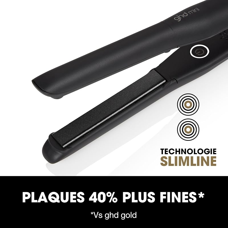 - Lisseur cheveux ghd Mini - Fer à lisser professionnel (Noir)