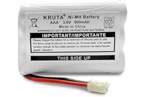 Kruta 900mAh 3.6V NI-MH Replacement Battery for Motorola MBP27T MBP33 MBP33S MBP33PU MBP33BU MBP33P MBP36 MBP36PU MBP35 MBP41