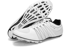 Zakey Track and Field Shoes Men Women Kids Spikes Sneakers Track Race Jumping Sneakers Girls Professional Running Nail Spikes Shoes Boys