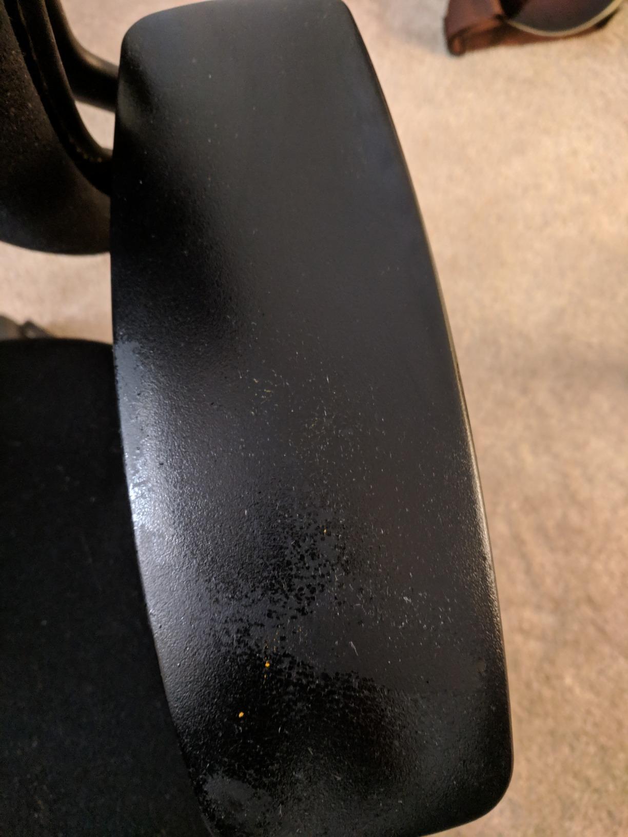 40/mo Finance Steelcase Leap Office Chair, Black Frame and Buzz2