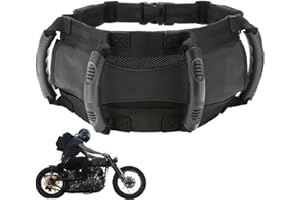 Motorcycle Passenger Handles Adjustable Passenger Safety Belt Grip Grab Handle use for Home Motorcycle Motocross ATV Scooter 