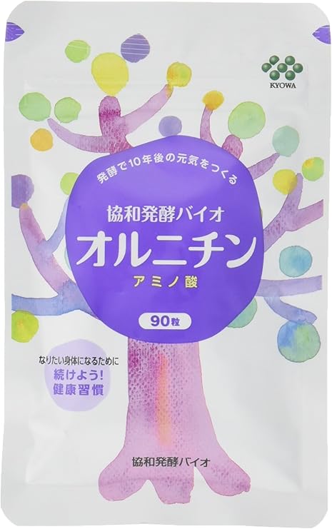 Amazon 2個セット 協和発酵バイオ オルニチン 90粒 協和発酵バイオ オルニチン