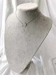MICOMAKA Birth Year Number with Crown Necklace,Old