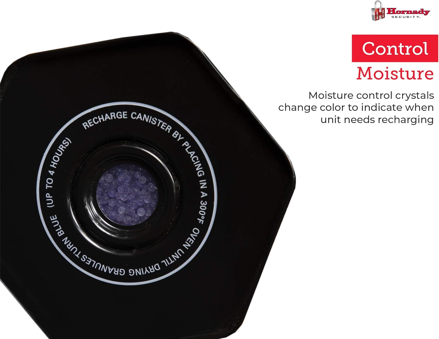 Hornady Reusable Canister Dehumidifier 750G, 95902 - Portable, Easy to Use Moisture Absorbers for Gun Safes & Cabinets - Prevent Moisture Damage for Gun Safe Accessories, Firearms in Your Gun Vault : Sports & Outdoors