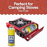 MASTER BRAND Butane Gas Bottles Canisters Pack 28 Camping Heater Cooker BBQ view 4