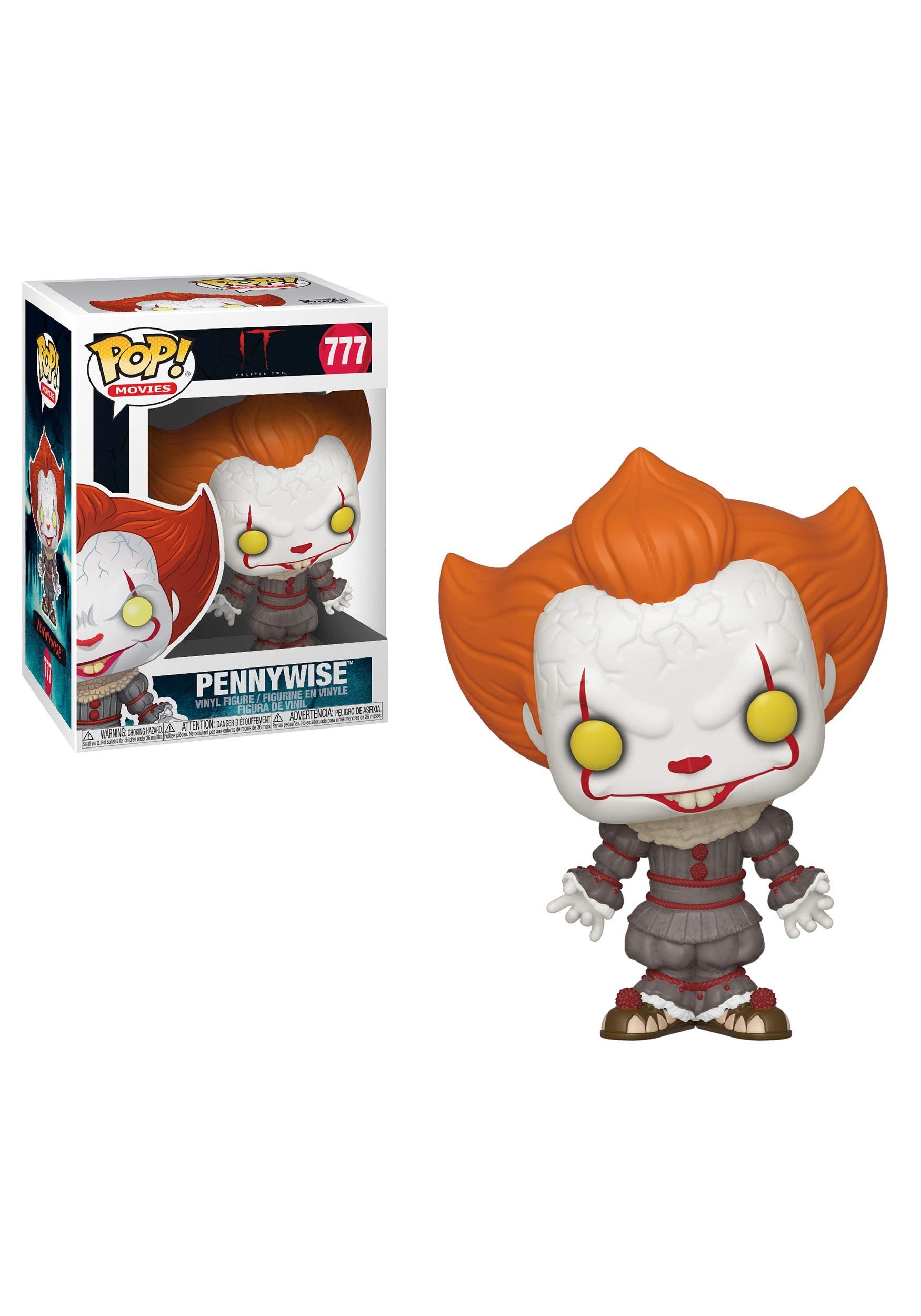 Funko POP! Vinyl: Movies: IT: Chapter 2-Pennywise With Open Arms - IT Chapter Two - Collectable Vinyl Figure - Gift Idea - Official Merchandise - Toys for Kids & Adults - Movies Fans