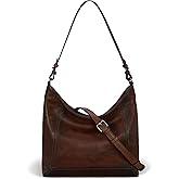 Iswee Leather Crossbody Bags for Women Shoulder Handbag Genuine Purse and handbag Medium Size hobo Shoulder Satchel