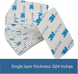 Dpm Tapes 3M 1600T Double Sided PE Foam Mounting Tape 25x50mm 40pc view 2