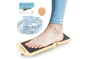 Versatile Ankle Strengthener Foot Fitness Kit for Ankle Sprains,Plantar Fasciitis,Physical Therapy.Includes Balance Board,Res