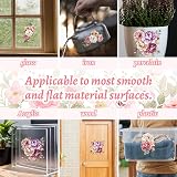 Peacoblue Rub on Transfer Decals Hedgehog Apple Trees 6"x12" 3Pcs view 7