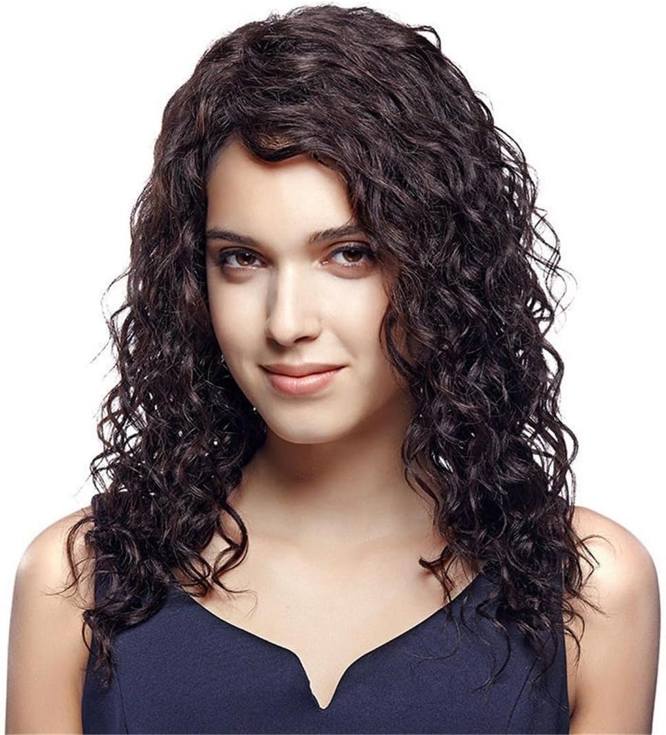 Amazon Com 19 Inch Thick Kinky Curly Hair Wig For Women With Free