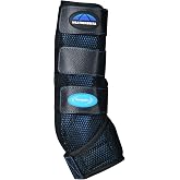 WeatherBeeta Therapy-Tec Cold Water Boots, Black/Blue, Large