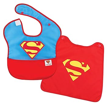 superhero baby bibs