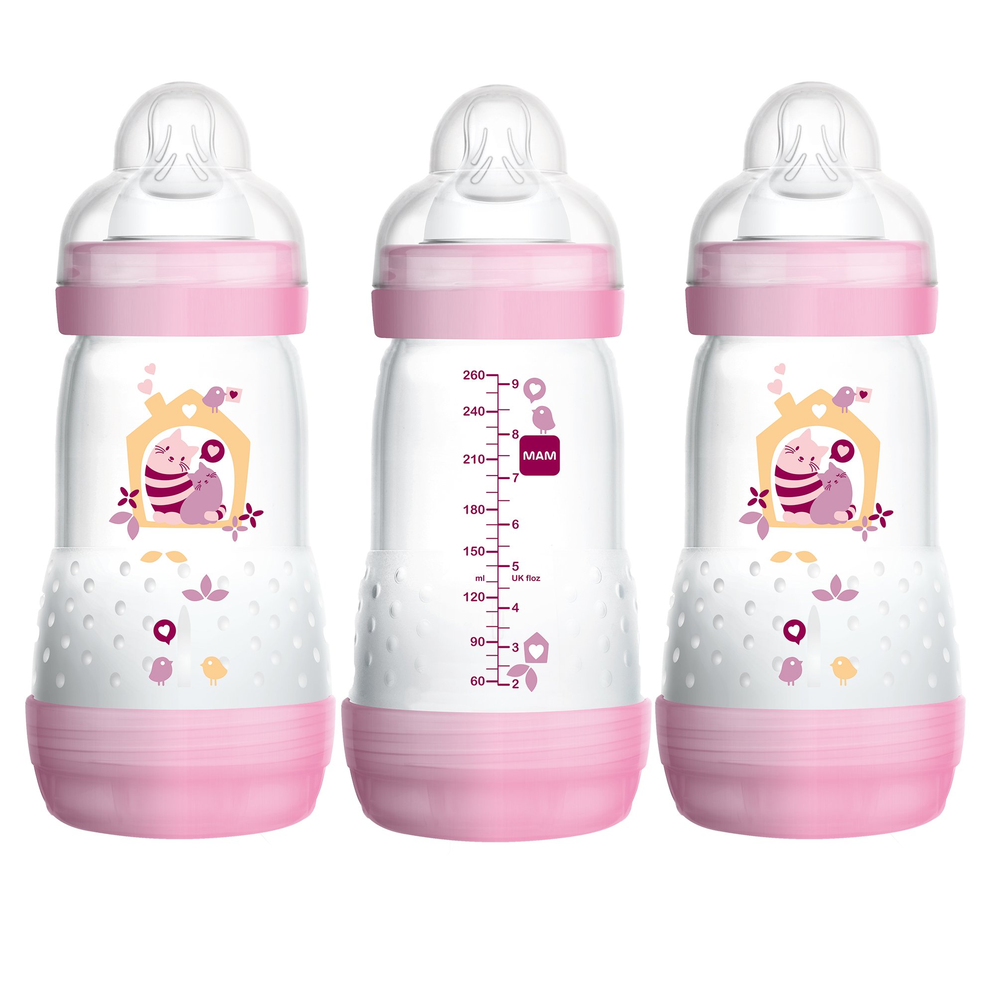 MAM Baby Bottles for Breastfed Babies, MAM Bottles Anti