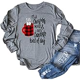 Womens Merry Christmas Funny Santa Graphic Tops Short Sleeve Tee Shirt