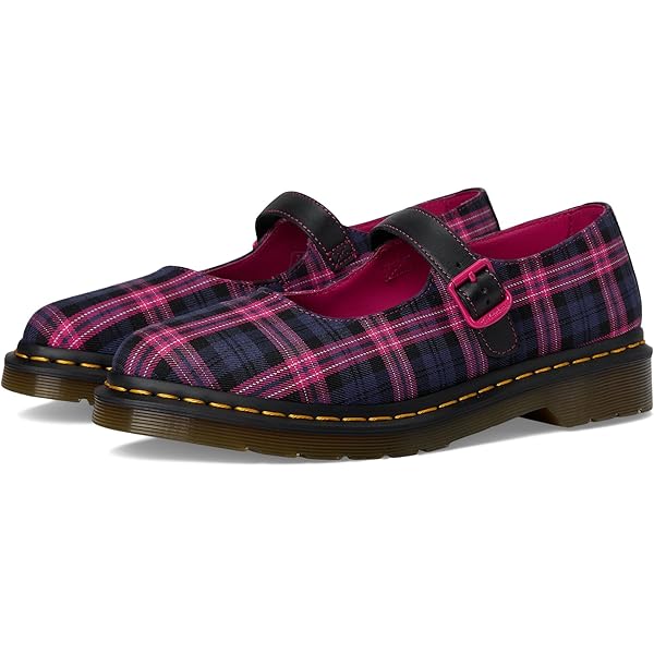 Amazon.com | Dr. Martens, Women's, Elphie MJ, Black, 6, Medium | Flats