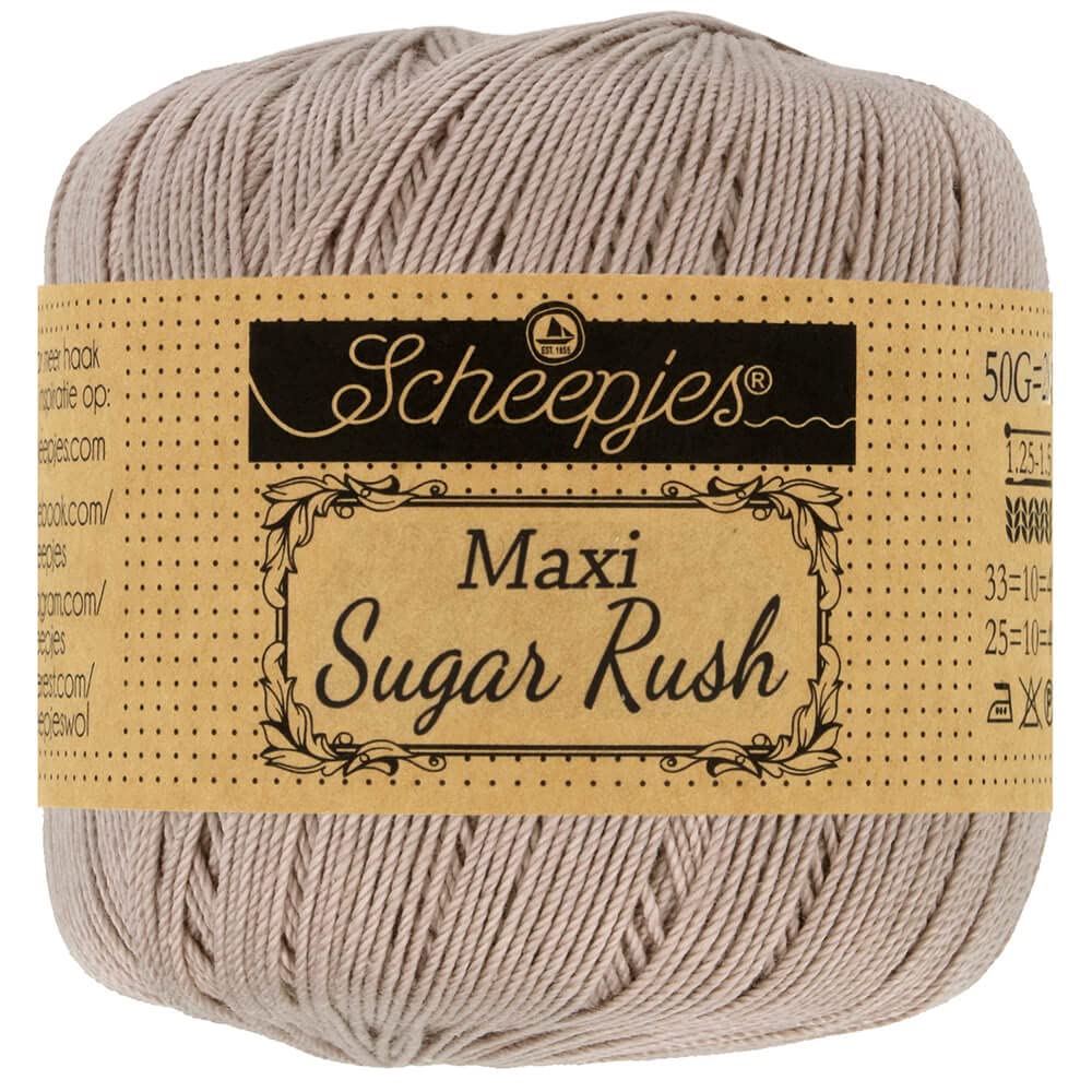 Scheepjes - Scheepjes Maxi Sugar Rush 406 Soft Beige Yarn - 1x50g โ image 1