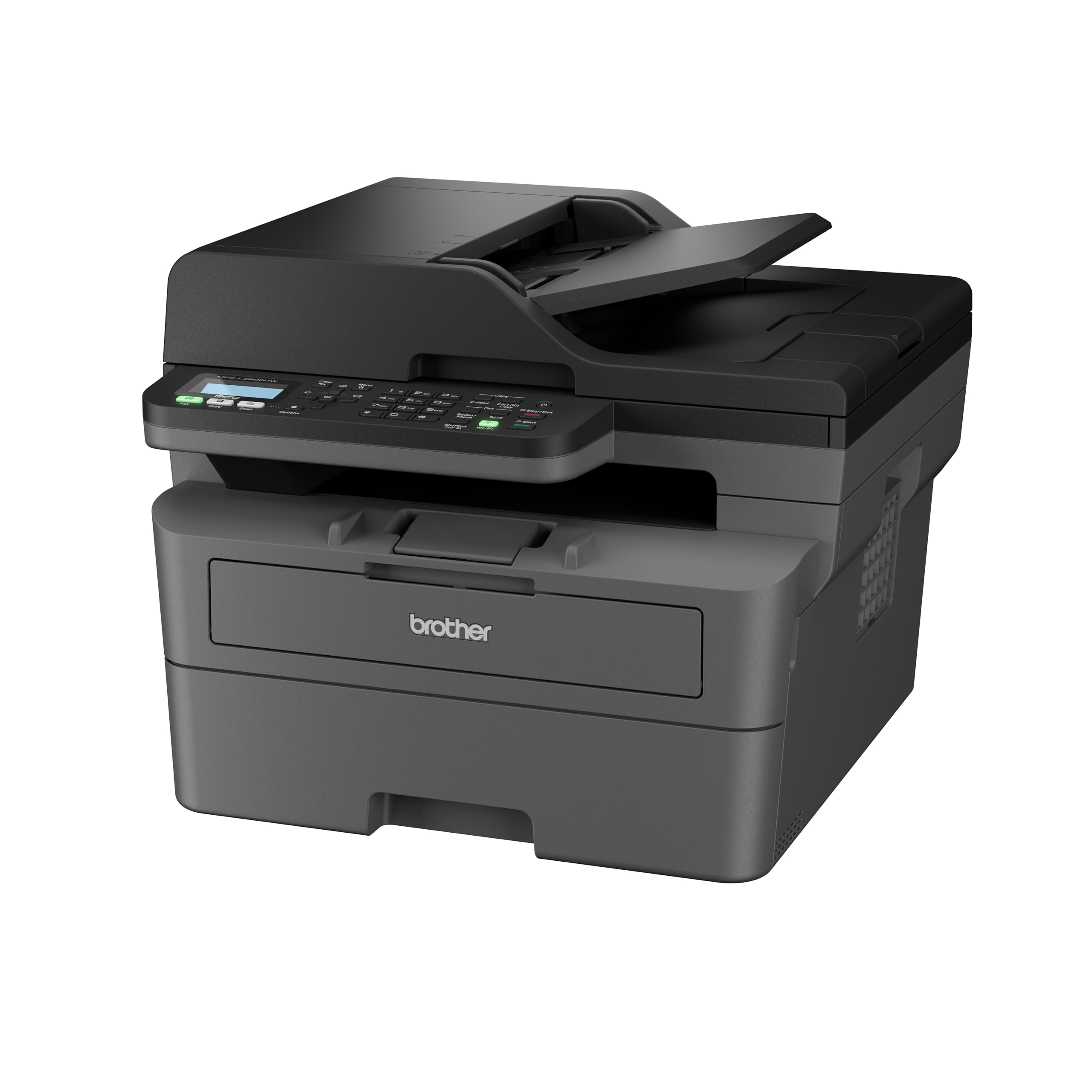 Brother Mfc-L2800Dw | Imprimante Multifonction 4 En 1 (Impression/Scan/Copie/Fax) Laser Monochrome | WiFi/Ethernet | Recto-Verso | Profitez De 2 Mois Offerts À L'Abonnement Ecopro