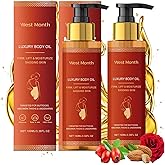 pewatul Body Firming Oil, Ultra Hydrating and Firming Skin for Women Full Body Use | Nourishes Skin, Reduces Fine Lines, Improves Elasticity,2 PCS