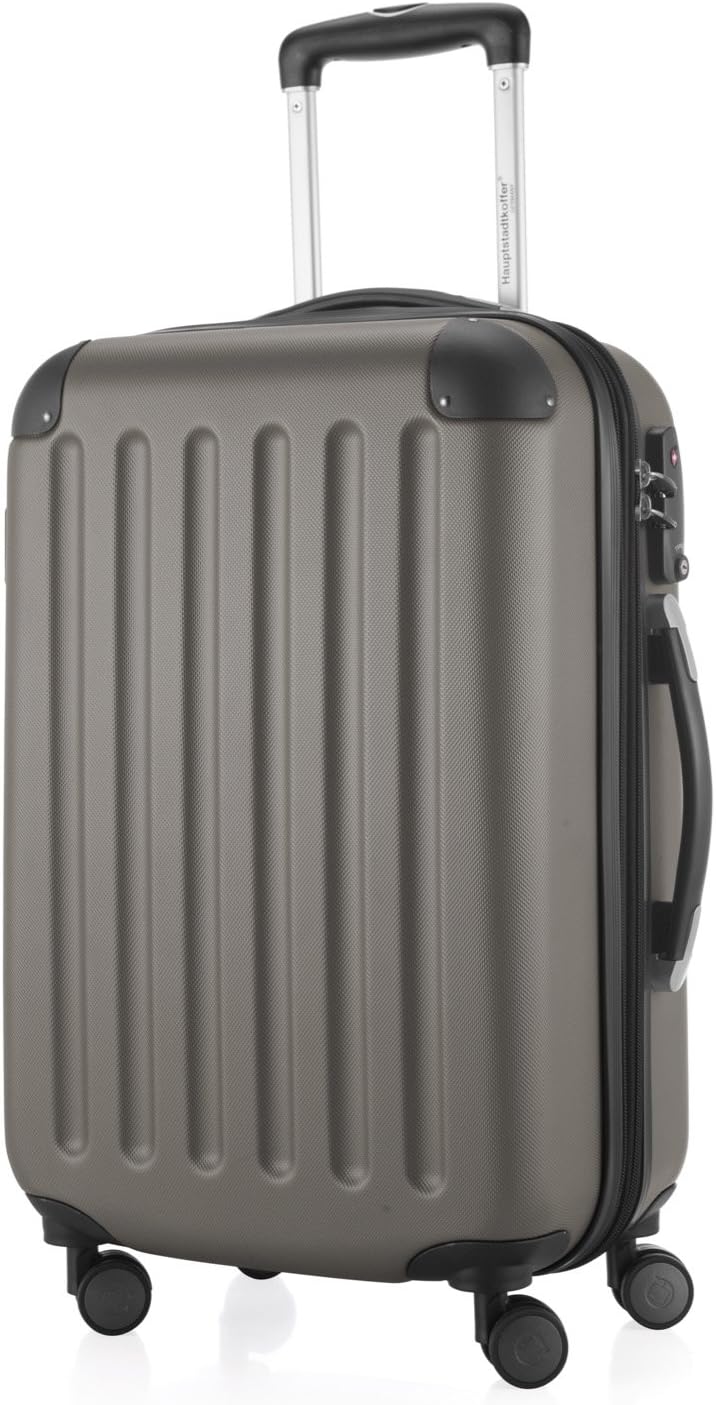 Hauptstadtkoffer Spree, Cabin Luggage, 55 × 35 × 20 cm for All Airlines Travel Suitcase, Hard Shell Trolley