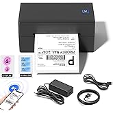 Bluetooth Thermal Shipping Label Printer for Small Business Office or Home,Wireless 4x6 Label Printer,Printers for Shipping Package, Compatible with iPhone & Android, Amazon, Shopify, USPS