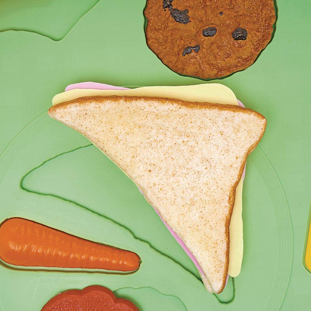 3D Chunky Food Puzzle for Preschool 5 Pieces, Lunch