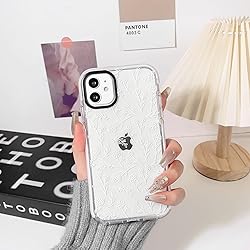 NITITOP Compatible for iPhone 12/12 Pro Case Cute