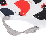 Fdit Hen Saddle Apron Chicken Feather Protector Rooster Claw Guard Elastic Fit view 9