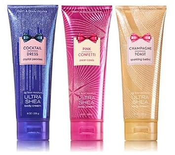Amazoncom Bath Body Works Ultra Shea Body Cream Set Of