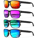 KALIYADI Mens Sun-Glasses Polarized Sunglasses-Men: Classic Sunglasses with UV400 Protection for Fishing Golf Driving