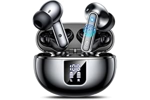 EUQQ AI Translation Earbuds Real Time,144 Languages Accents Translator 36H Playtime 3-in-1 translation earphones 4 ANC Mic for Audifonos Traductores Inglés Español, Bluetooth 5.4 Earphones iOS & Android