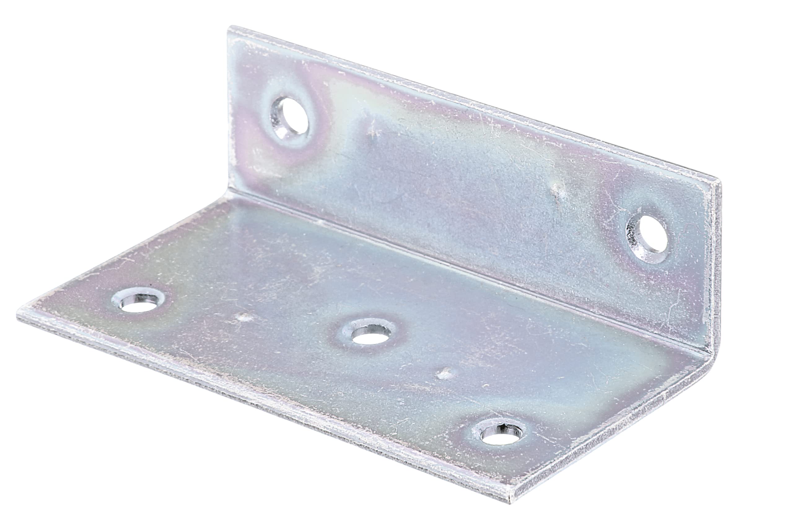 Wide-Angle Bracket Unequal-Sided Yellow-Galvanised 40 x 25 x 75 mm / 50 STK.