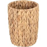 StorageWorks Wicker Waste Basket – Handwoven Seagrass & Paper Rope – Small Trash Can For Bathroom, Bedroom - View #6
