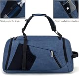 KASIBON 42L Sports Duffle Bag with Shoes Compartment Wet Pocket Carry On view 4