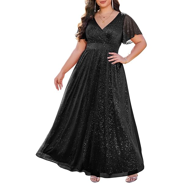Vestido De Noche Elegante Y Lujoso Con Cuello Alto, Manga Larga