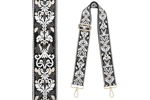 PAXMATE Purse Strap Wide Replacement Crossbody Strap Handbag Guitar Strap Purse Shoulder Strap Adjustable