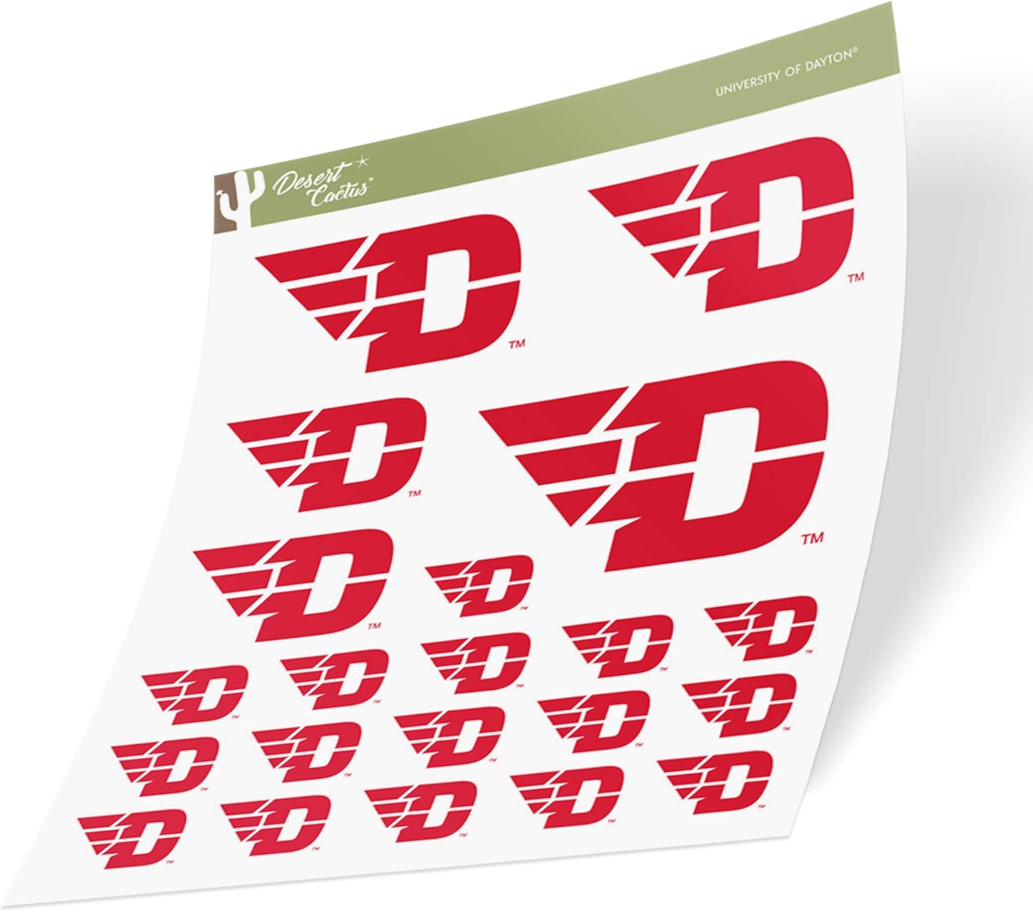 Sticker 00030 University of Dayton Flyers NCAA Vinyl Decal Laptop