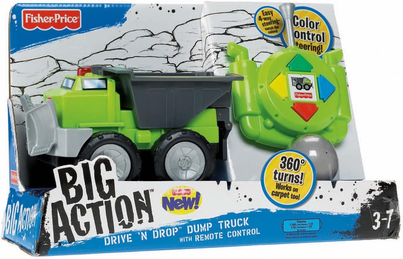 FisherPrice Big Action Remote Control Vehicle Assortment